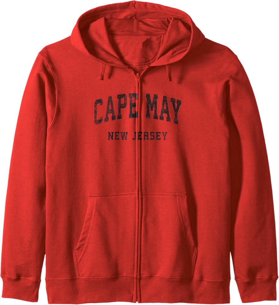 Amazon.com: Cape May New Jersey NJ Vintage Athletic Sports Design